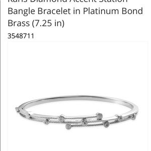 Diamond accents (2) bracelet